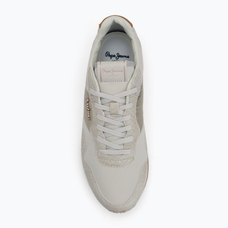 Schuhe Damen Pepe Jeans London Mix whitewash/white 5