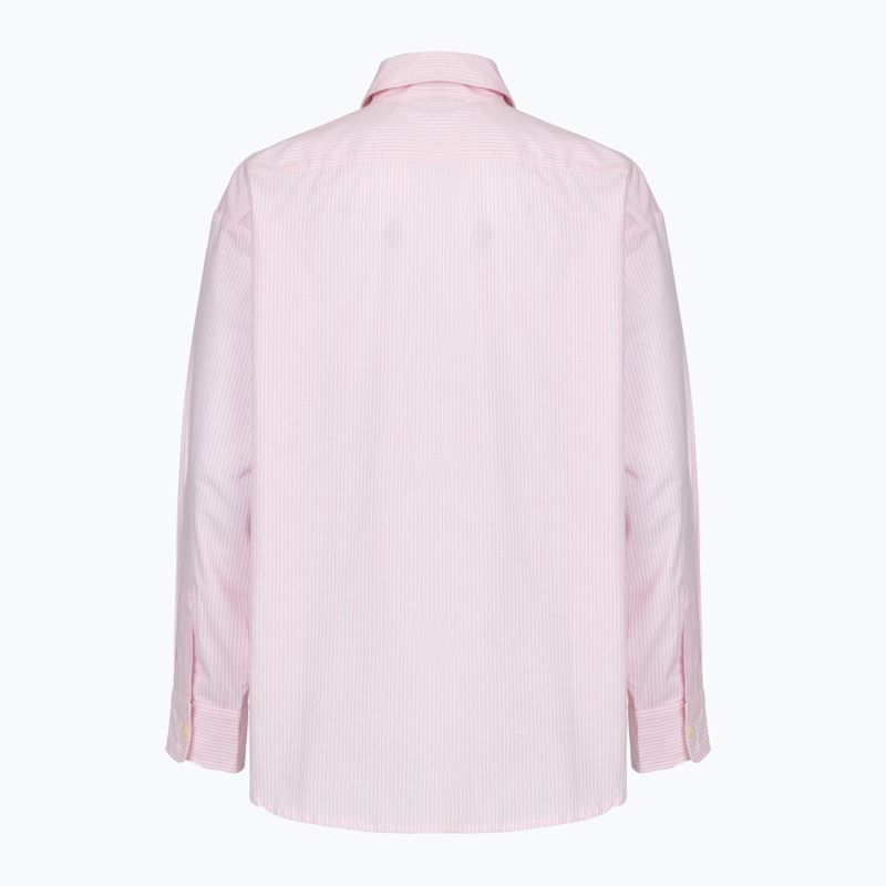 Damen Kaotiko Stripes Dark People rosa / weißes Shirt 2