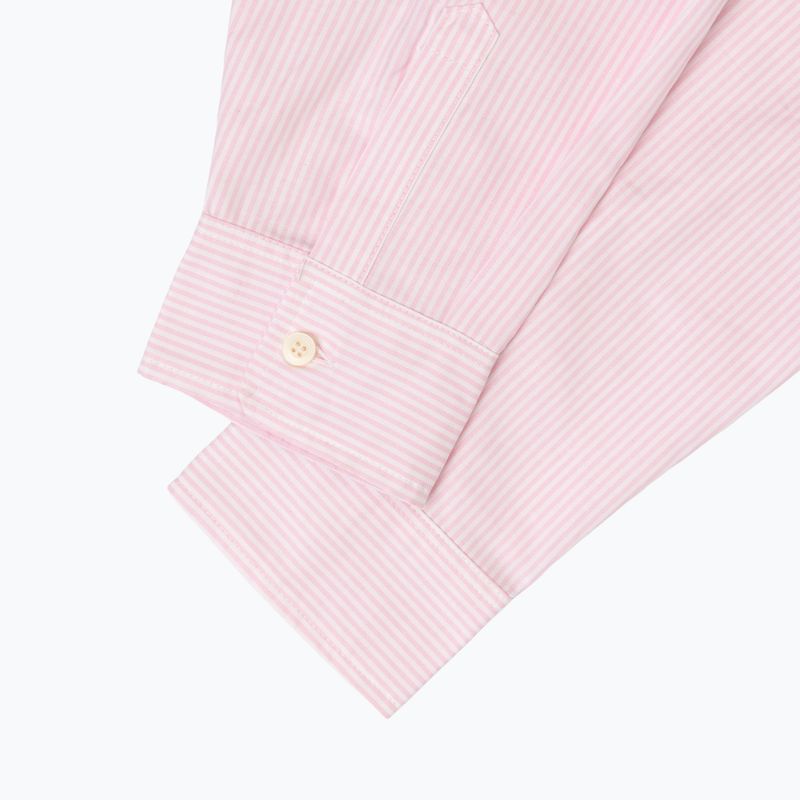 Damen Kaotiko Stripes Dark People rosa / weißes Shirt 4