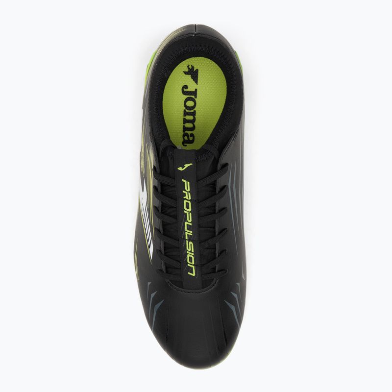 Fußballschuhe Herren Joma Propulsion FG black/fluor yellow 5