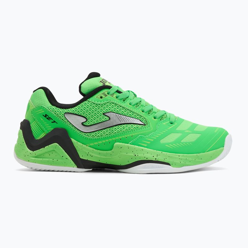 Herren Tennisschuhe Joma Set C fluor grün 2