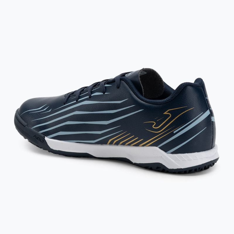 Joma Propulsion Jr IN marineblau Kinder Fußballschuhe 3