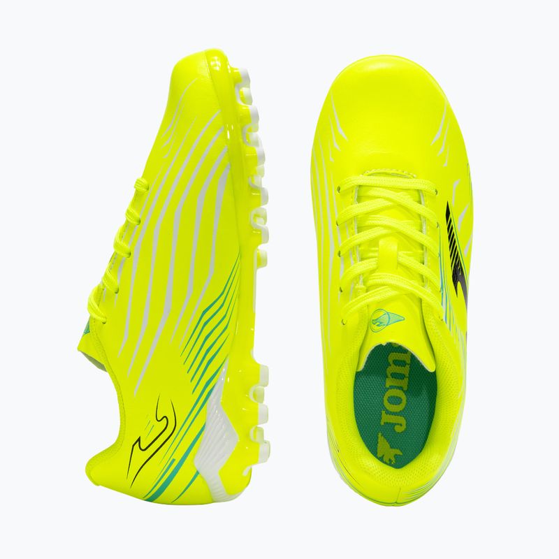 Kinder-Fußballschuhe Joma Propulsion Jr FG Fluorgelb 5