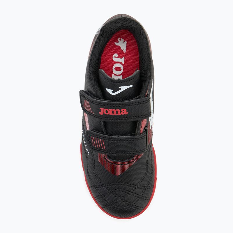 Kinder-Fußballschuhe Joma Powerful Jr TF schwarz 5