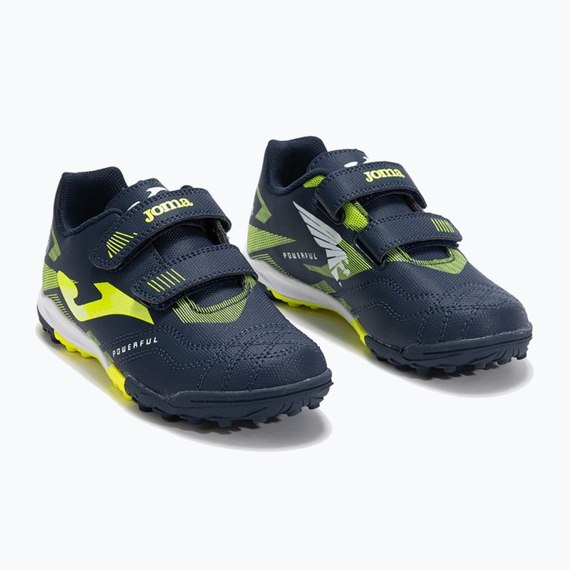 Kinder-Fußballschuhe Joma Powerful Jr TF Marineblau 9