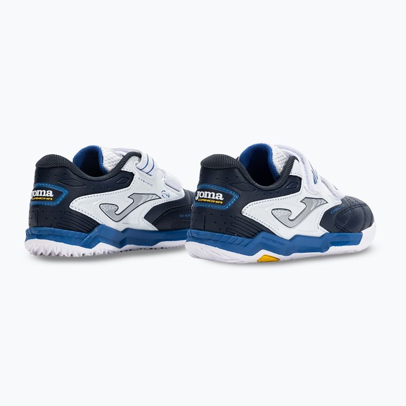 Kinder-Fußballschuhe Joma Cancha Jr IN marineblau/weiß 3