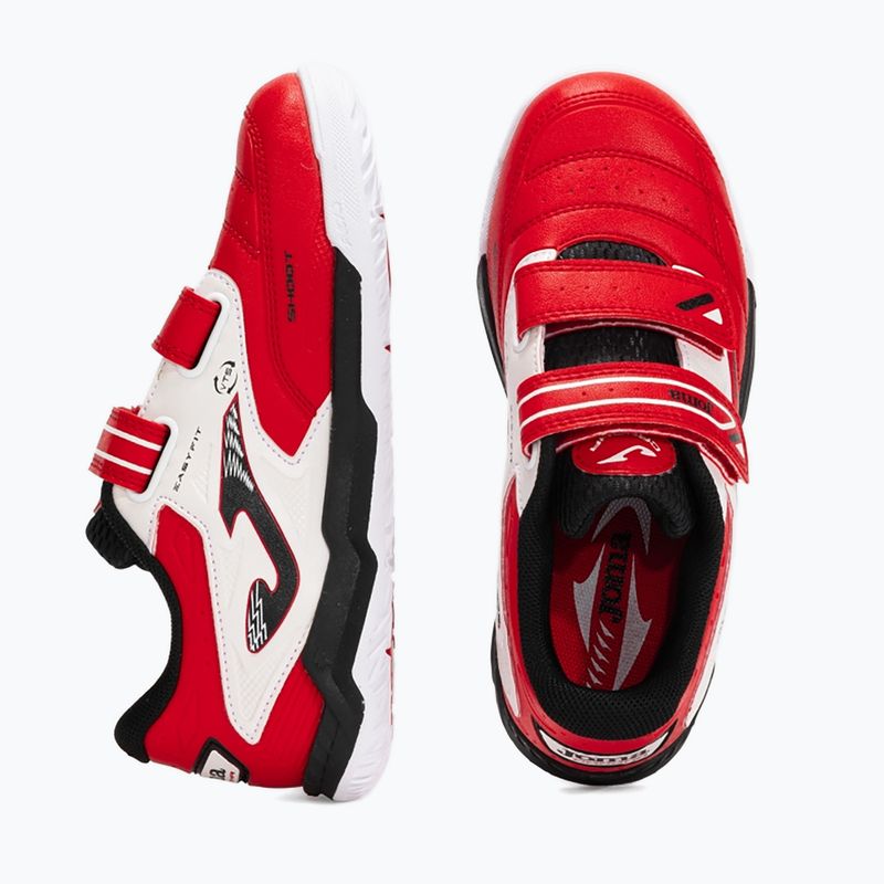 Kinderfußballschuhe Joma Cancha Jr IN rot/weiß 5