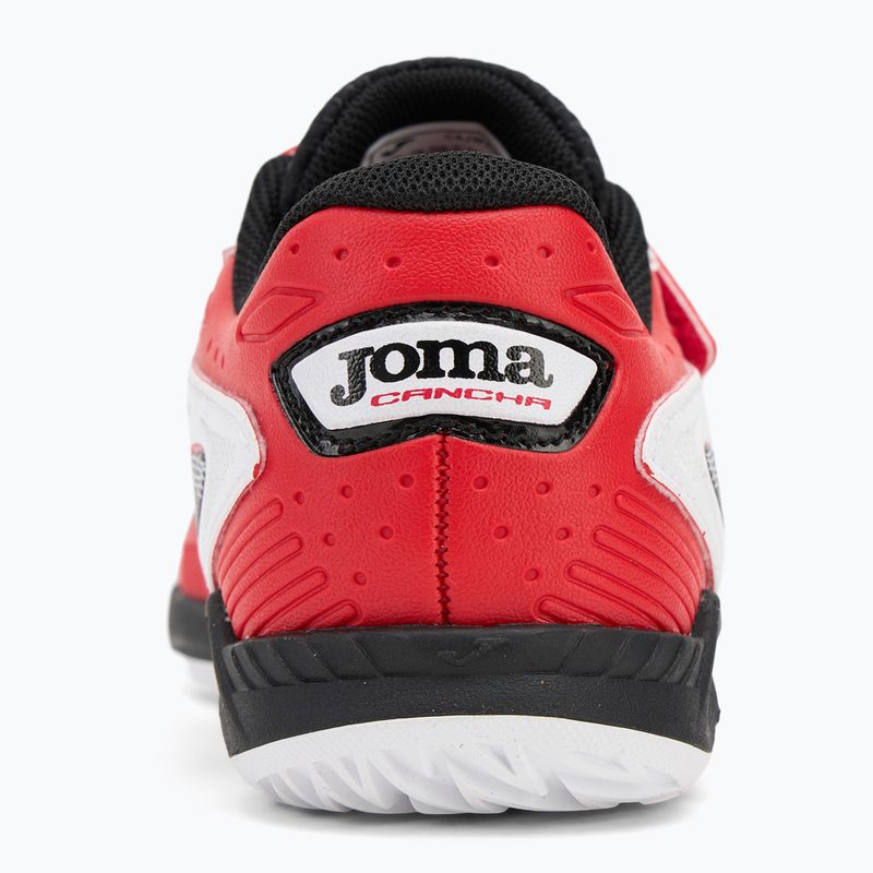Kinderfußballschuhe Joma Cancha Jr IN rot/weiß 6