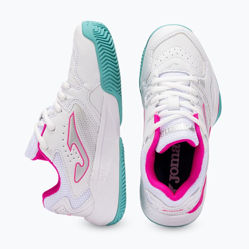 Tennisschuhe Kinder Joma Master JR 1000 C white/fuchsia 4