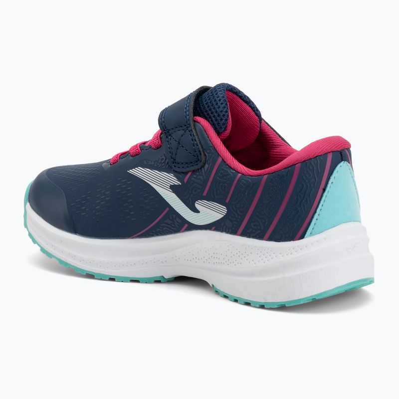 Joma Victory Jr Kinder Laufschuhe navy blau / fuchsia 3