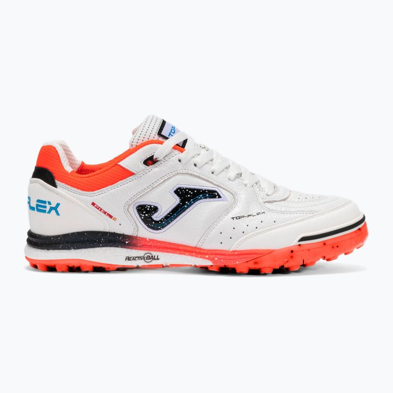 Herren Joma Top Flex Rebound TF Fußballschuhe weiß / fluor coral 8