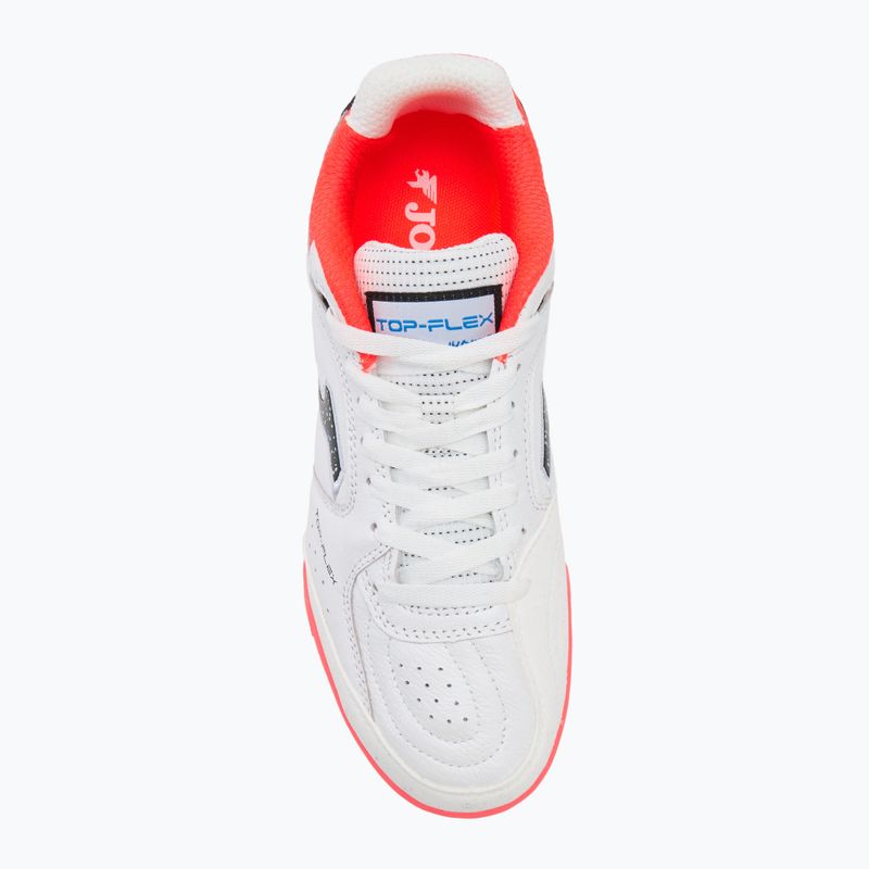 Herren Joma Top Flex Rebound TF Fußballschuhe weiß / fluor coral 5