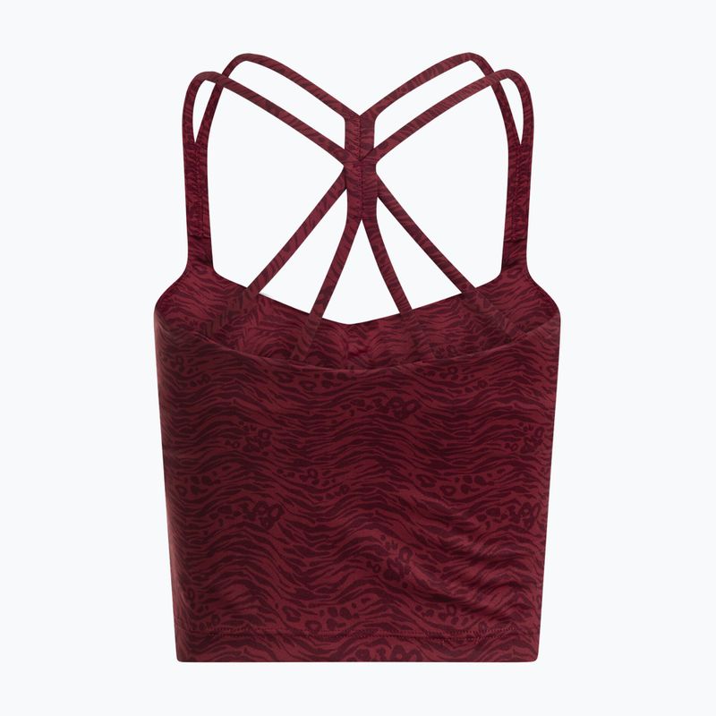 Tennisshirt Damen Joma Challenge Top W burgundy 2