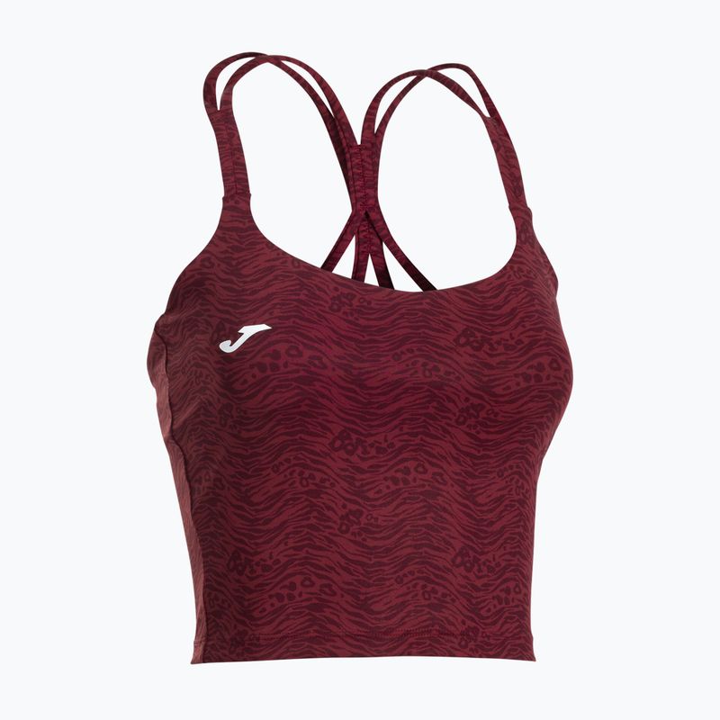 Tennisshirt Damen Joma Challenge Top W burgundy 3