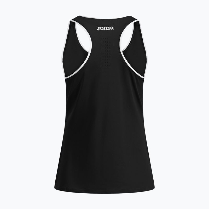 Damen-Tennisshirt Joma Torneo Tank Top W black 2