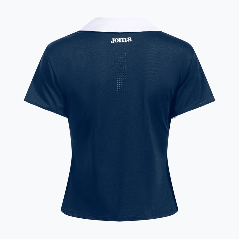 Tennis-Poloshirt Damen Joma Torneo Polo W blue 2