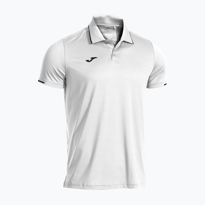 Herren Tennis-Poloshirt Joma Torneo Polo white 3