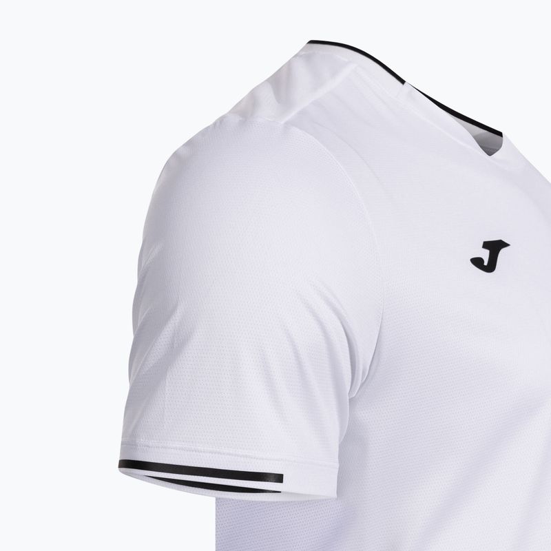 Tennisshirt Herren Joma Torneo white 5