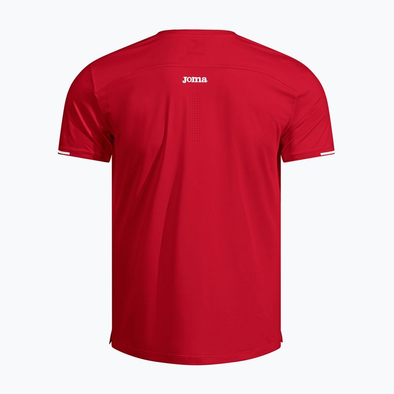 Tennisshirt Herren Joma Torneo red 2