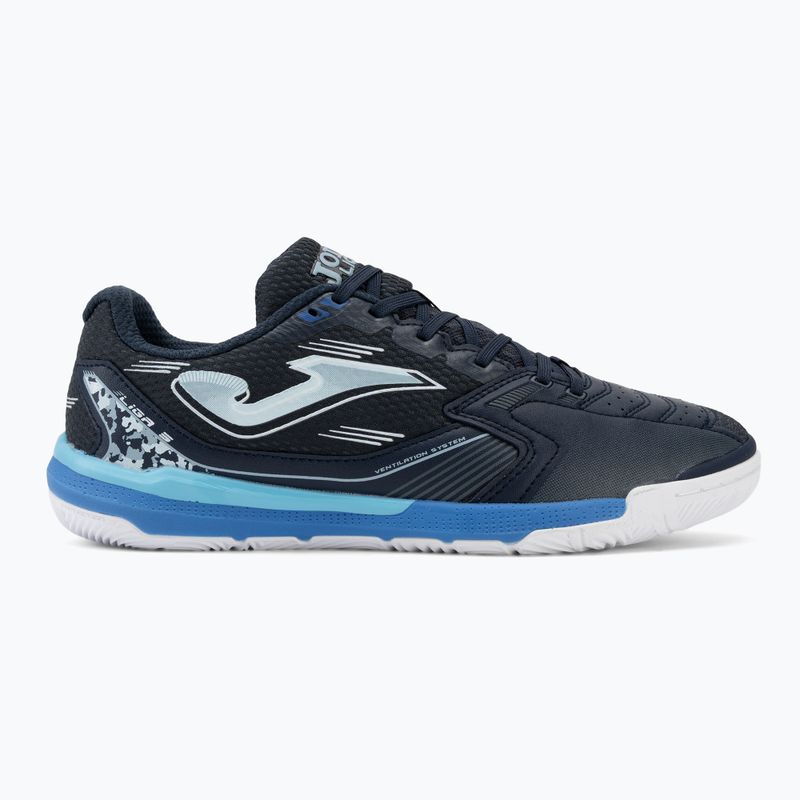 Herren-Fußballschuhe Joma League 5 IN navy/blue 2