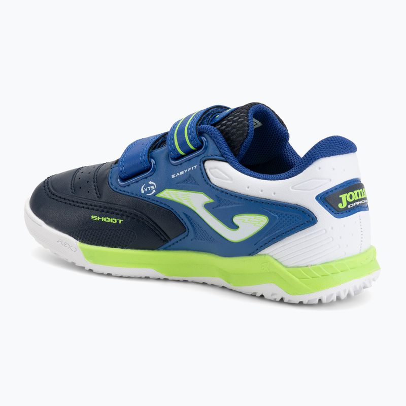 Fußballschuhe Kinder Joma Cancha Jr IN navy/blue 3