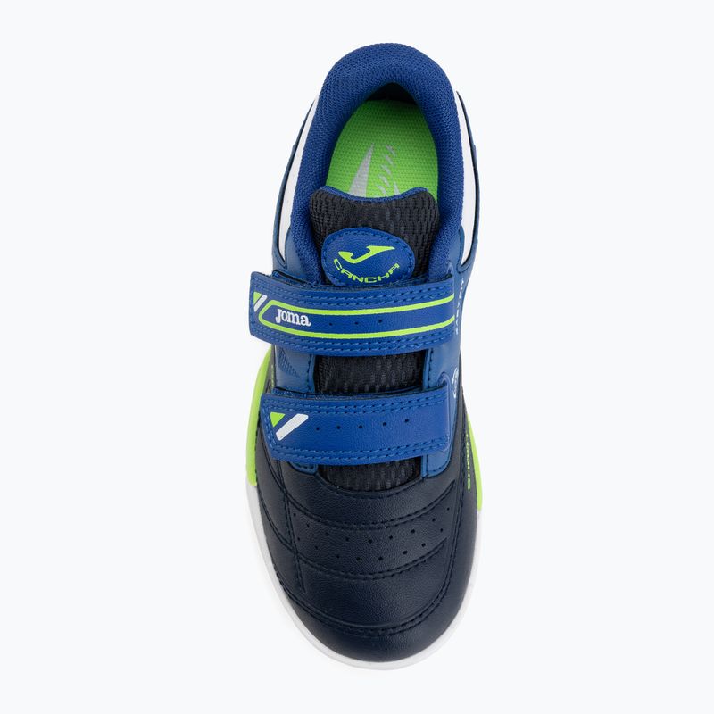 Kinder-Fußballschuhe Joma Cancha Jr IN navy/blue 5