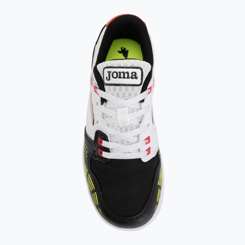 Kinder-Fußballschuhe Joma Sala Max Jr IN white/black 5