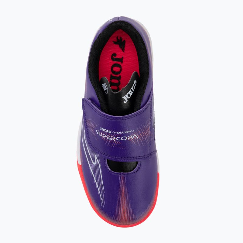 Fußballschuhe Kinder Joma Supercopa Jr IN purple 5