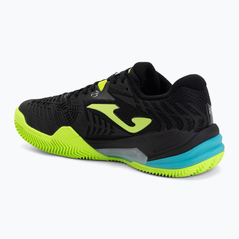 Tennisschuhe Herren Joma Roland C black/fluor yellow 3