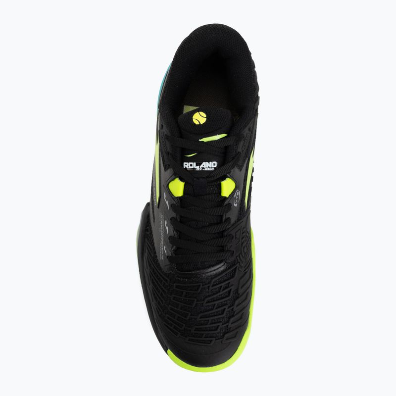 Tennisschuhe Herren Joma Roland C black/fluor yellow 5