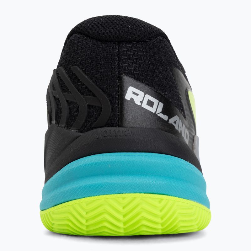 Tennisschuhe Herren Joma Roland C black/fluor yellow 6