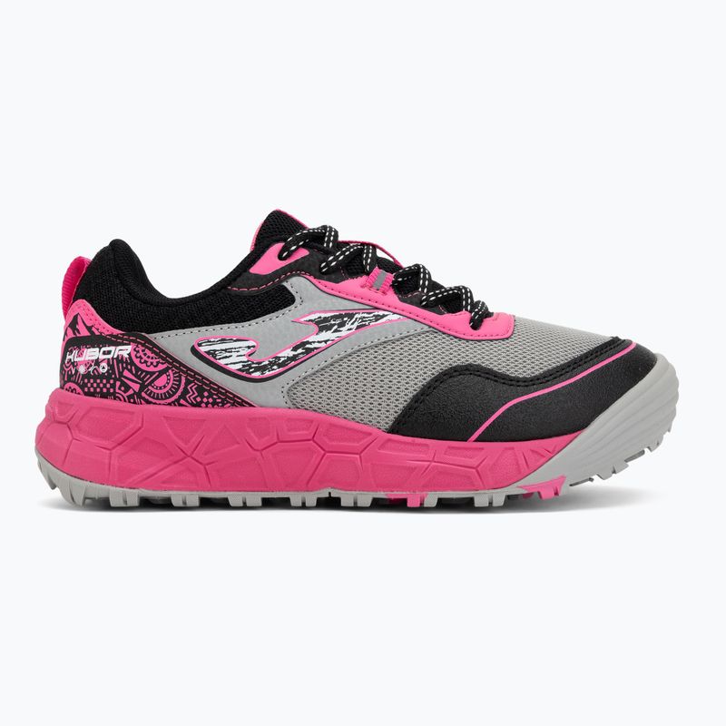 Laufschuhe Kinder Joma Kubor Jr gray/fuchsia 2