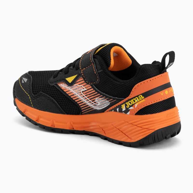 Kinder-Laufschuhe Joma Tundra Jr black/orange 3