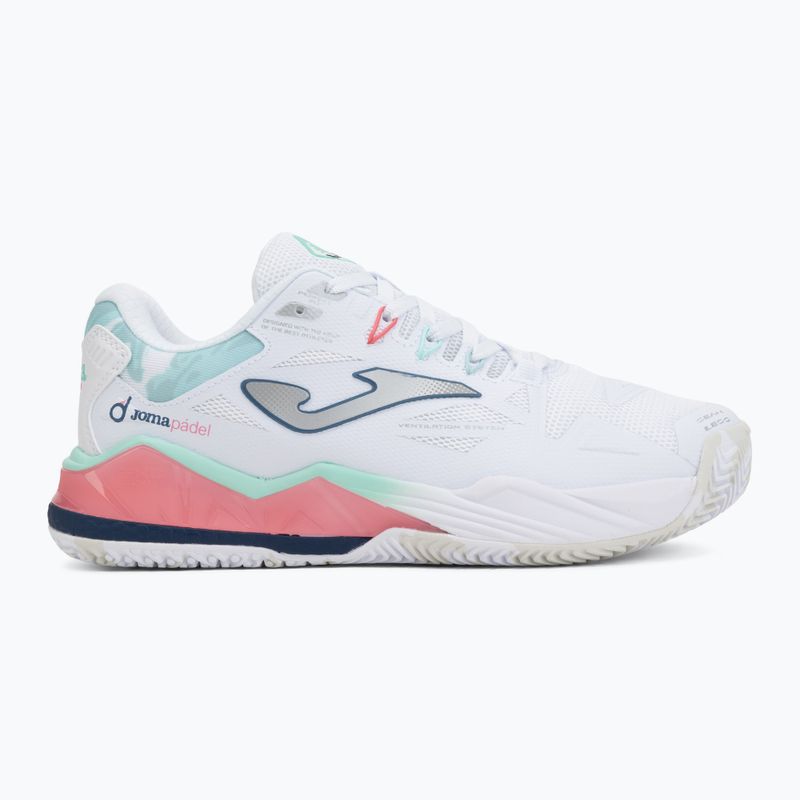 Padelschuhe Damen  Joma Spin Lady OM TSPILS2602OM white 2