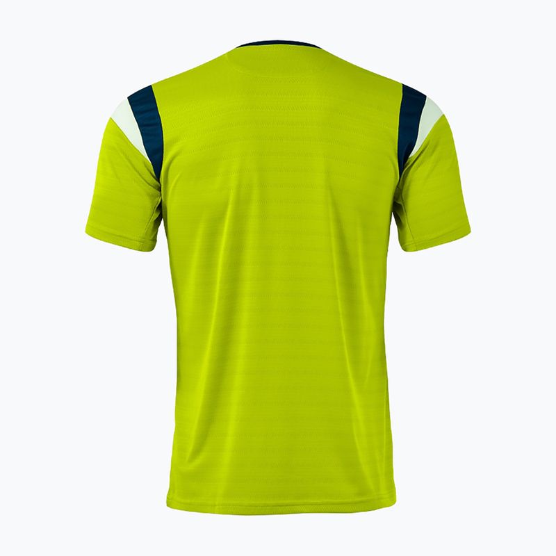 Herren-Tennisshirt Joma Terra lime/dark navy 2
