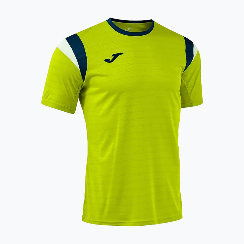 Herren-Tennisshirt Joma Terra lime/dark navy 3