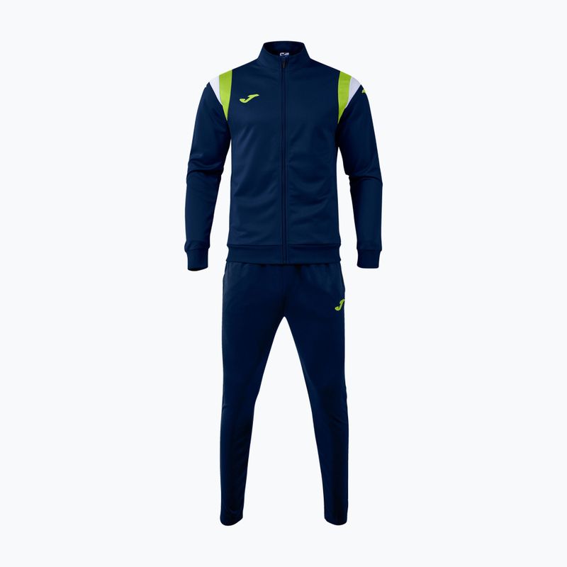Herren-Trainingsanzug Joma Terra dark navy/lime