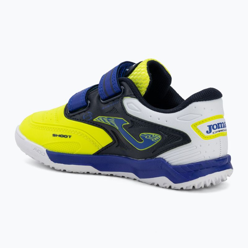 Fußballschuhe Kinder Joma Cancha Jr IN fluor yellow 3