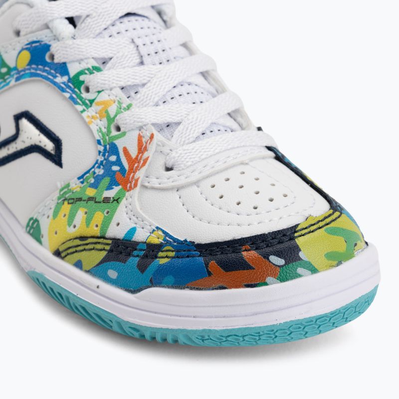 Kinder-Fußballschuhe Joma Top Flex Jr IN white 7