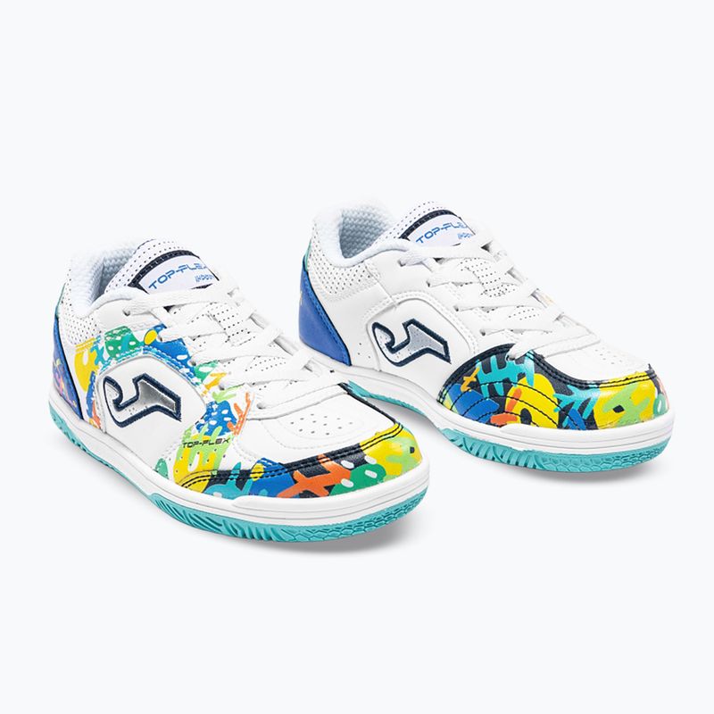 Kinder-Fußballschuhe Joma Top Flex Jr IN white 2