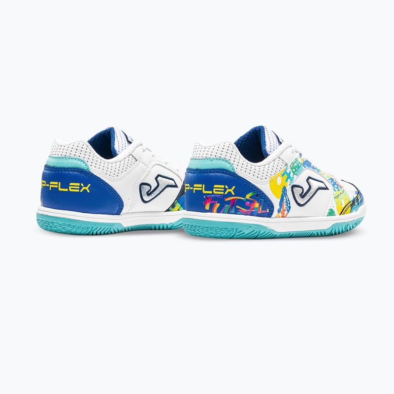 Kinder-Fußballschuhe Joma Top Flex Jr IN white 3