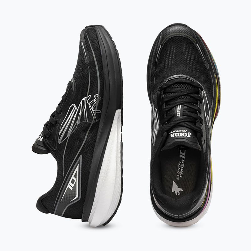 Herren-Laufschuhe Joma Supercross schwarz 4