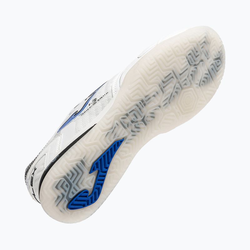 Herren-Fußballschuhe Joma Top Flex Ultralight Indoor white/royal blue 5