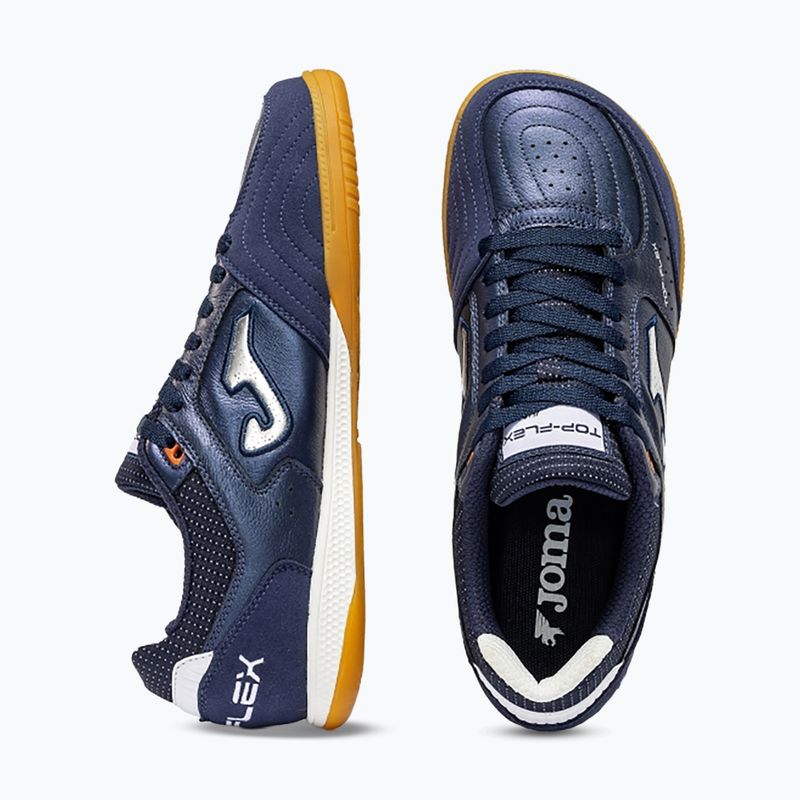 Herren-Fußballschuhe Joma Top Flex Foot Shape Indoor navy blue 5