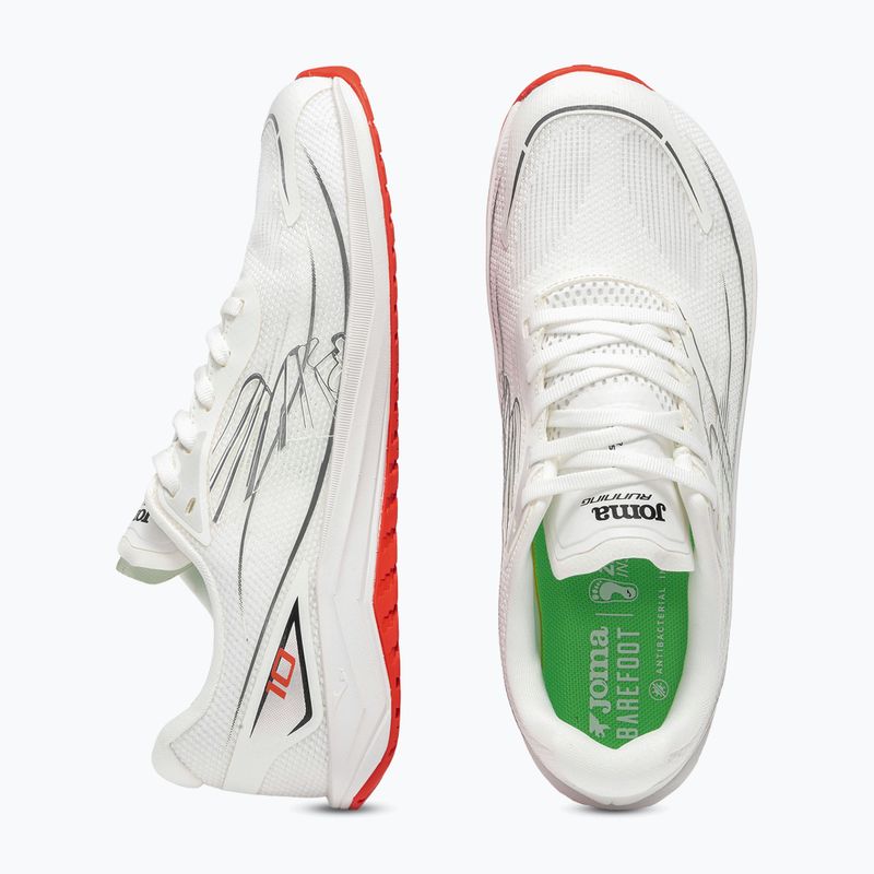 Herren-Laufschuhe Joma Supercross Barefoot white 4