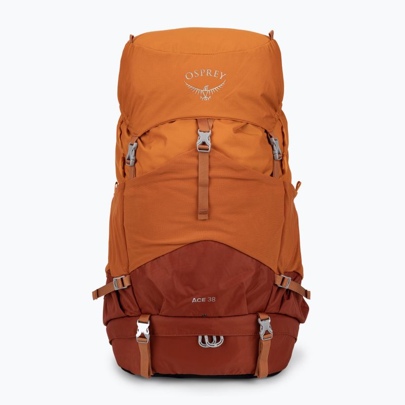 Osprey Ace 38 l orange Sonnenuntergang Kinder-Trekking-Rucksack