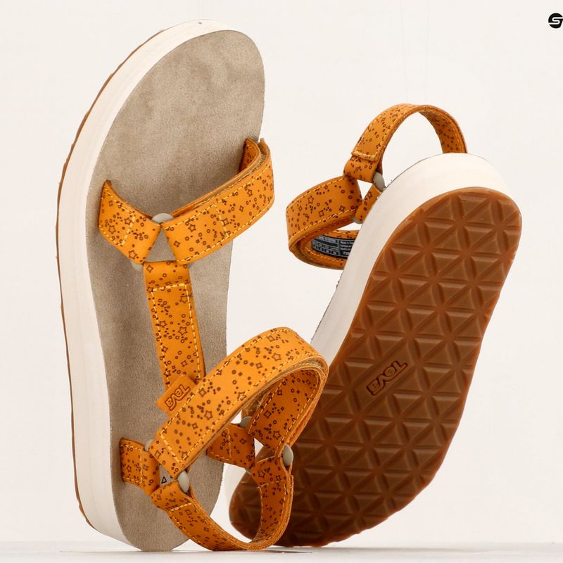 Teva Midform Universal Star Sonnenblume Damen Wandersandalen 11