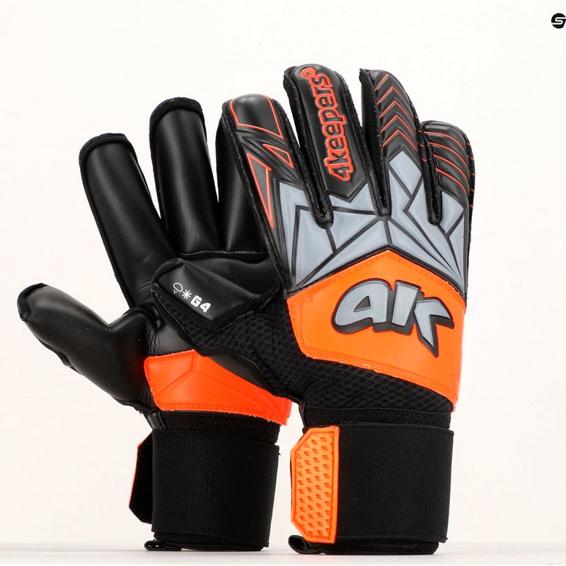 4Keepers Force V3.23 Rf Torwarthandschuhe schwarz und orange 5