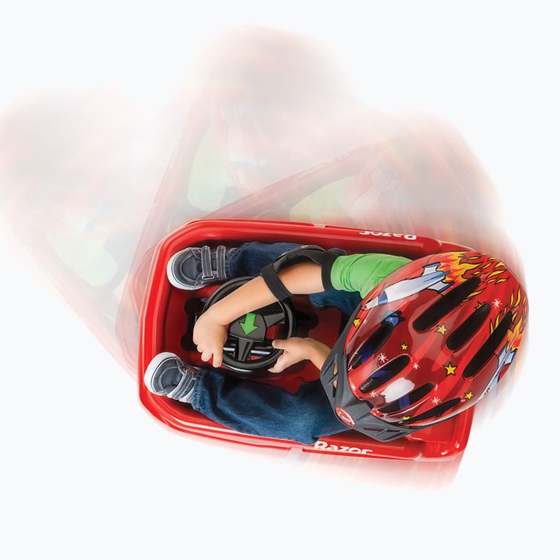 Elektrisches Gokart für Kinder Razor Lil' Crazy Cart rot 7