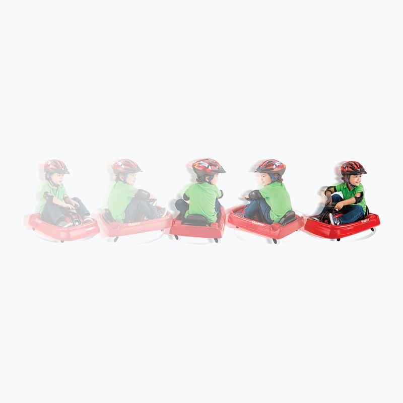 Elektrisches Gokart für Kinder Razor Lil' Crazy Cart rot 8
